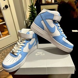 Nike high top air forces